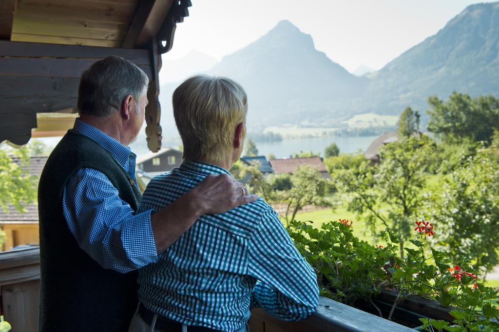 Вилла Reiterhof Suassbauer Sankt Wolfgang im Salzkammergut Экстерьер фото